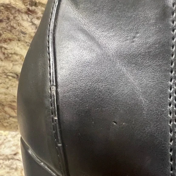 Charles by Charles David Wedge Booties, Black, Size 9 - Picture 9 of 11